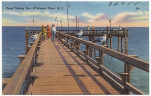 Crest Fishing Pier, Wildwood Crest, N. J.