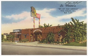 Le Moine's, "Bit of old Mexico"