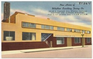 Whittier Sanitary Dairy Co., 126-138 S. Comstock Ave., Whittier, California