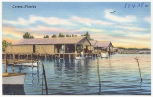 View of fishing village, Cortez, Florida