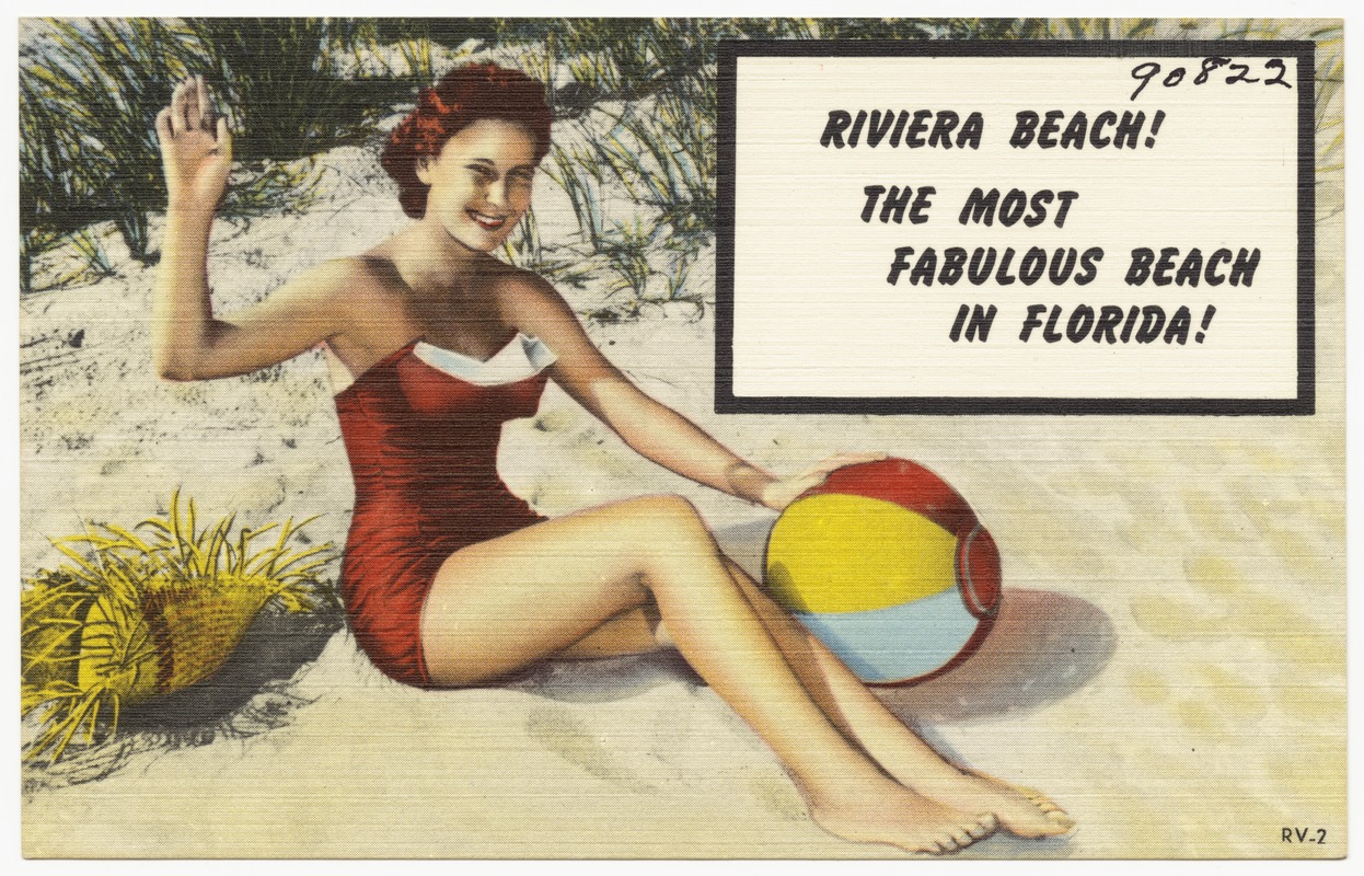 Riviera Beach! The most fabulous beach in Florida!