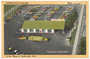 Sanbornville Garage, in the village of Sanbornville, N. H.
