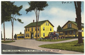 "The Original Perry's Nut House, Belfast, Maine"