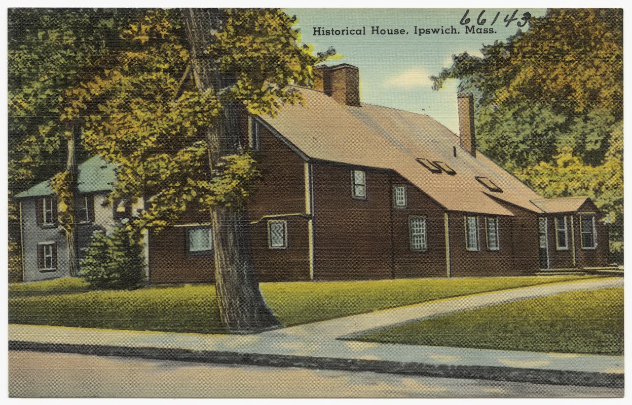 Historical house, Ipswich, Mass.