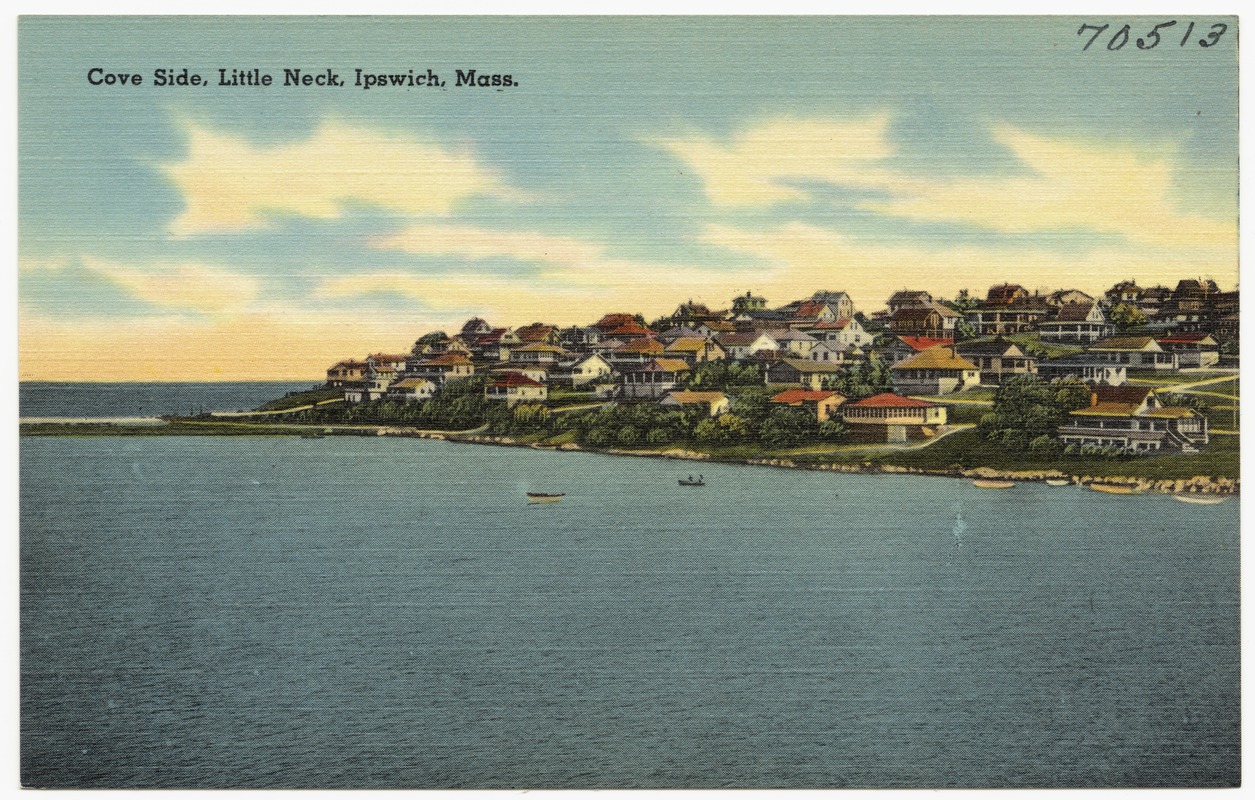 Cove side, Little Neck, Ipswich, Mass. Digital Commonwealth