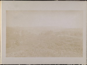 Wachusett Reservoir, South Clinton, from hill south of station, looking north, Boylston, Mass., 1895