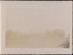 Wachusett Reservoir, Clarendon Mills, from the west, West Boylston, Mass., 1895