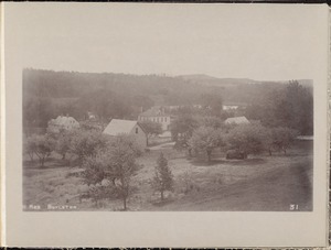 Wachusett Reservoir, from the north, Boylston, Mass., 1895