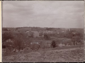 Wachusett Reservoir, West Boylston, from hill near South Boylston Station, West Boylston, Mass., Apr. 6, 1896