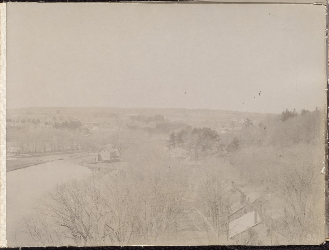 Wachusett Reservoir, West Boylston, from the east, West Boylston, Mass