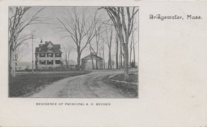 Residence of principal A.G. Boyden