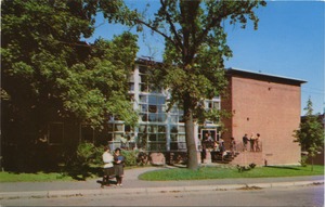 Pope Hall - women's dormitory, Bridgewater State College