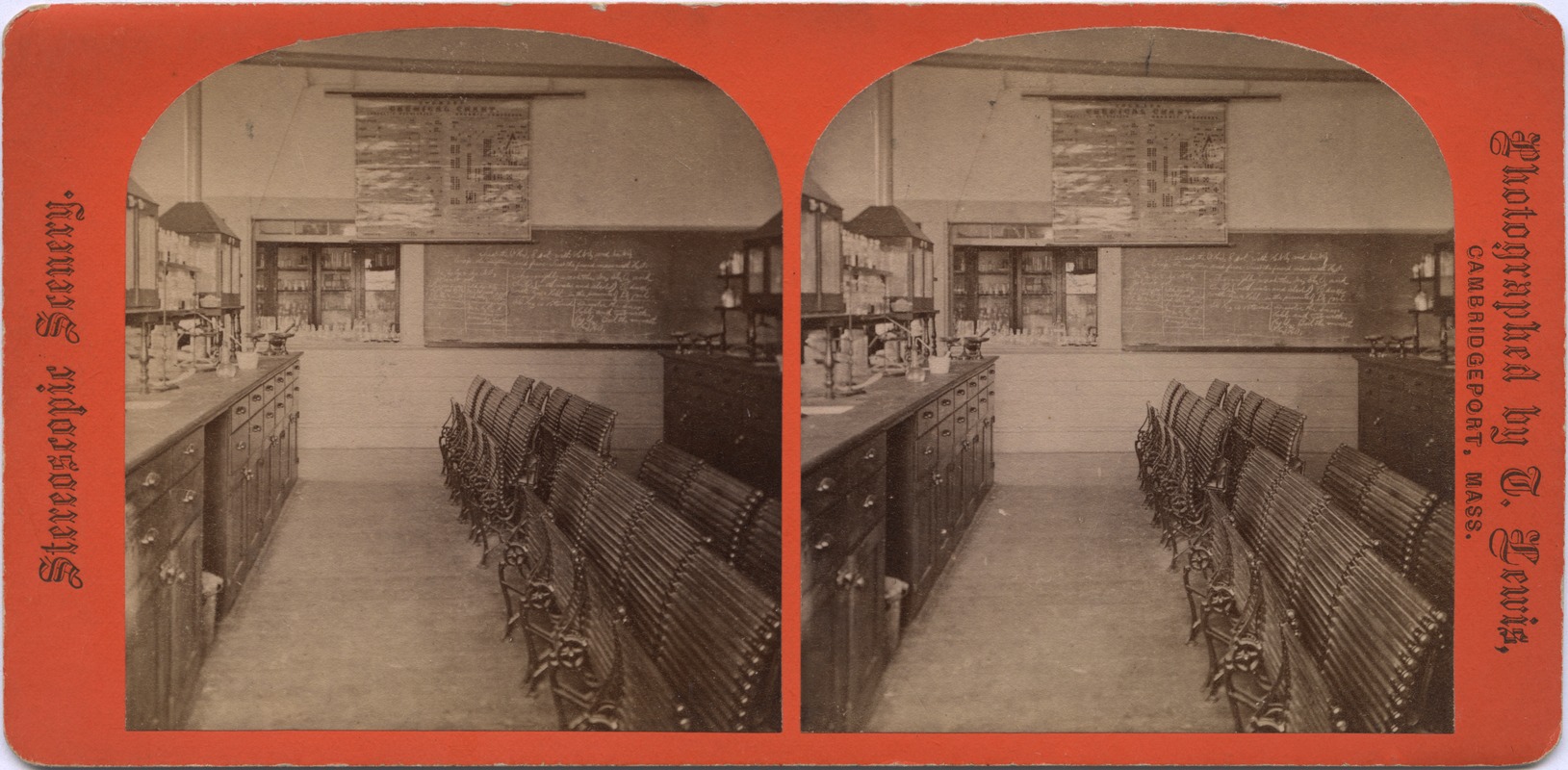 Chemistry laboratory, Normal School Building, Bridgewater, Mass.