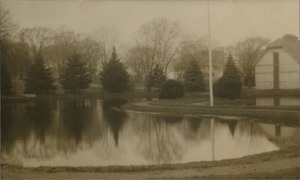 Campus pond, State Normal School at Bridgewater, Massachusetts