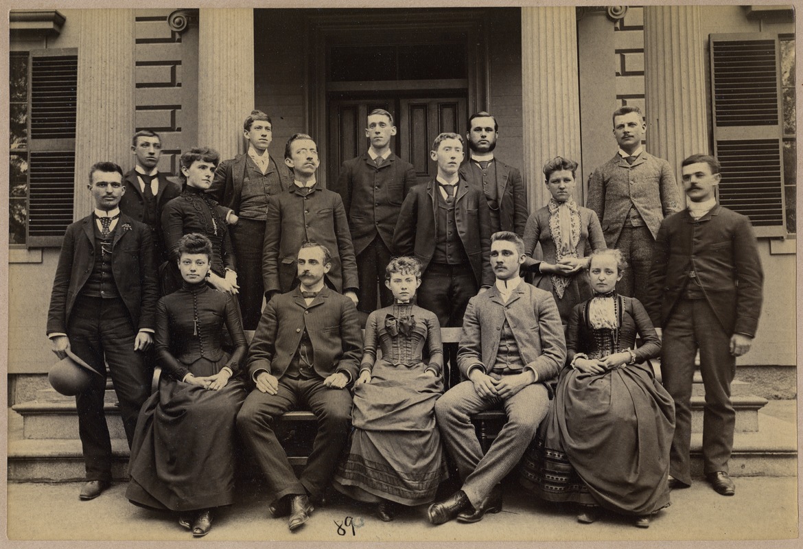 Bridgewater Normal School, Class 106, Section E, 1889