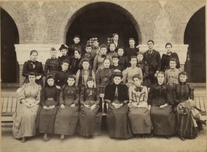 Bridgewater Normal School students, 1892