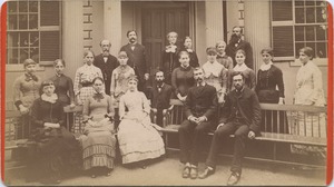 Bridgewater Normal School students and faculty