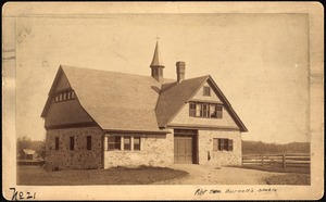 Sudbury Reservoir, real estate, Edward Burnett's stable, Southborough, Mass., ca. 1893