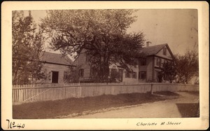 Sudbury Reservoir, real estate, Charlotte M. Sherer, house, Southborough, Mass., ca. 1893