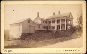 Sudbury Reservoir, real estate, Heirs of Williard B. Rice, house, Southborough, Mass., ca. 1893
