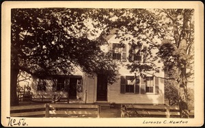 Sudbury Reservoir, real estate, Lorenzo C. Newton, house, Southborough, Mass., ca. 1893