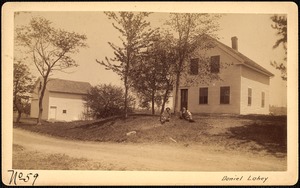Sudbury Reservoir, real estate, Daniel Lahey, house and barn, Southborough, Mass., ca. 1893