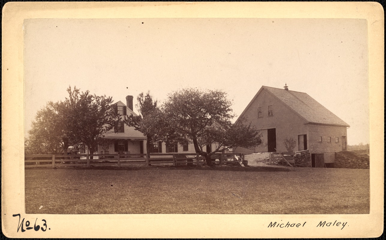 Sudbury Reservoir, real estate, Michael Maley, house and barn