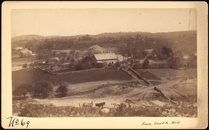 Sudbury Reservoir, real estate, From South Hill, Southborough, Mass., ca. 1893
