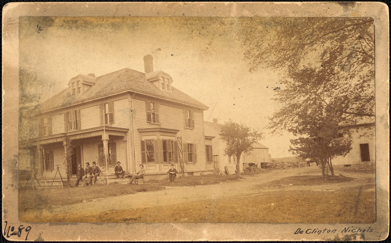 Sudbury Reservoir, real estate, DeClinton Nichols, house, Southborough, Mass., ca. 1893