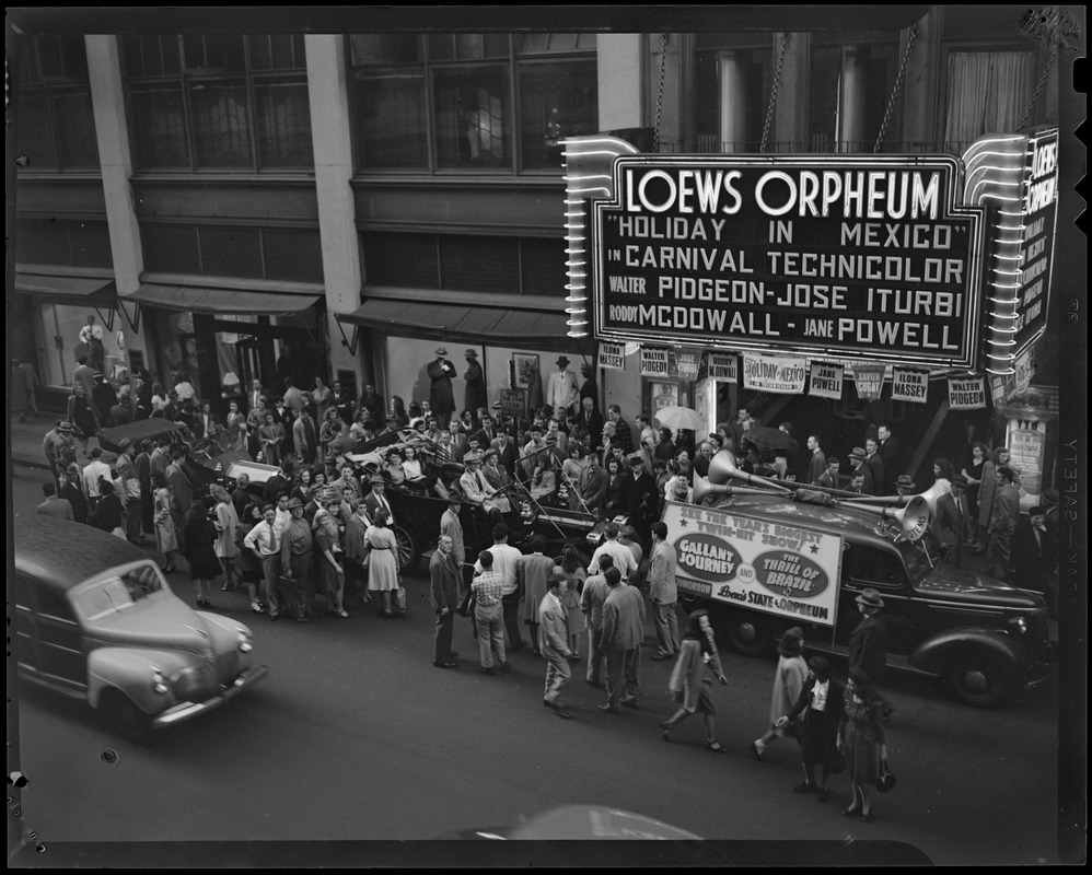 Promotional event for Loew's Orpheum
