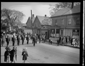 Parade, unidentified town