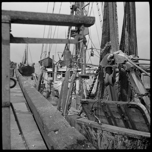 Fishing boats at T Wharf, Boston