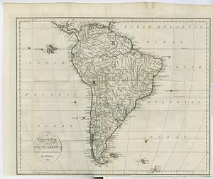 A general map of South America