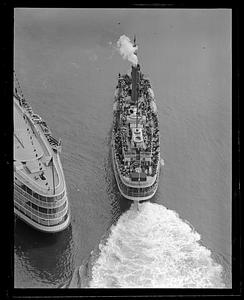 Aerial view of the Dorothy Bradford