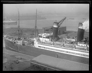 SS George Washington - South Boston drydock