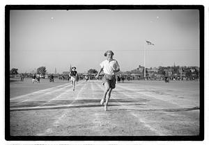 Girls running