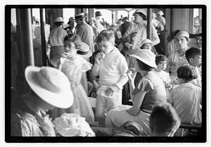 Passengers on a ship