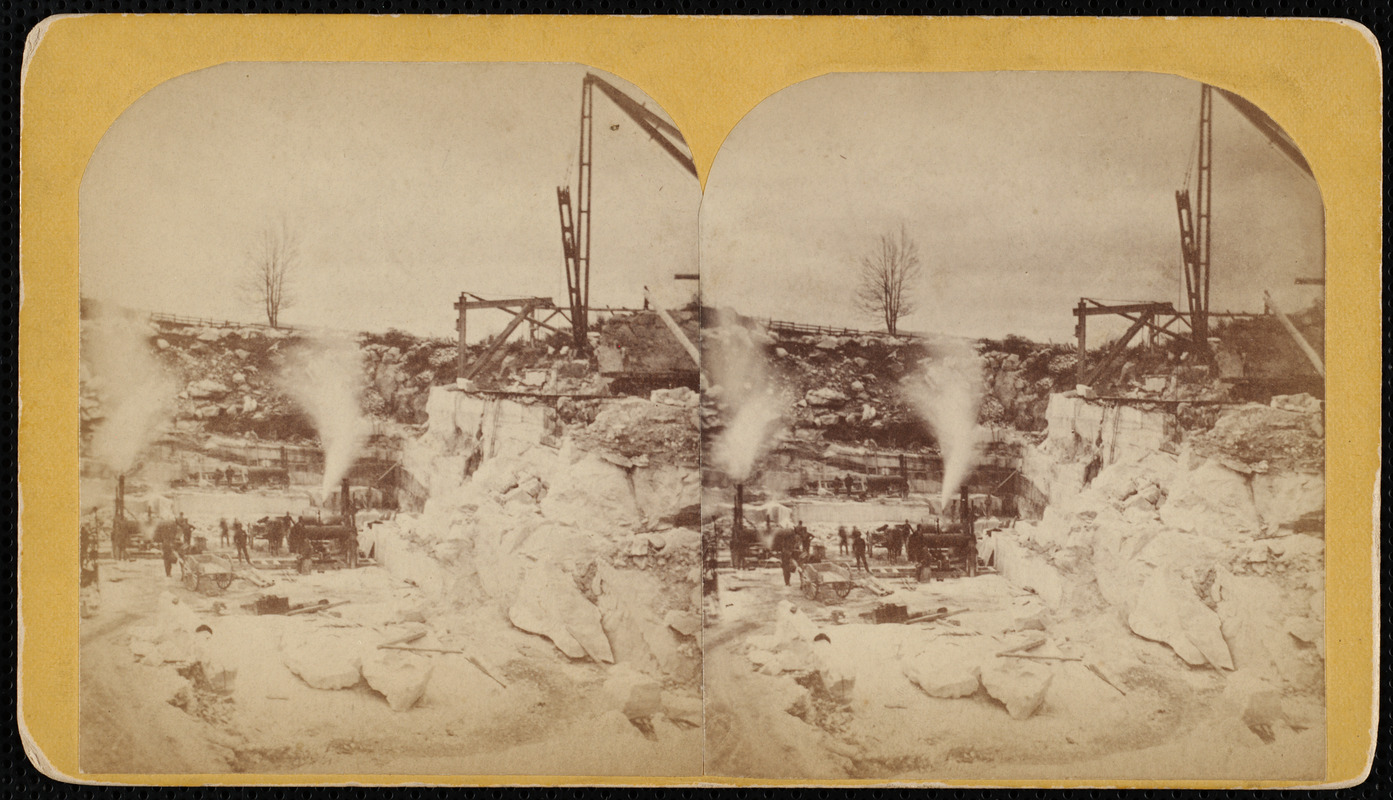 Marble quarry Digital Commonwealth