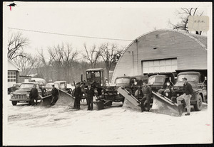 D. P. W. with snow removal equipment