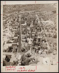 Aerial photo, Lee Historic District