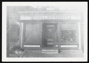 Byron L. DeVarennes General Store on Maple St. in East Lee