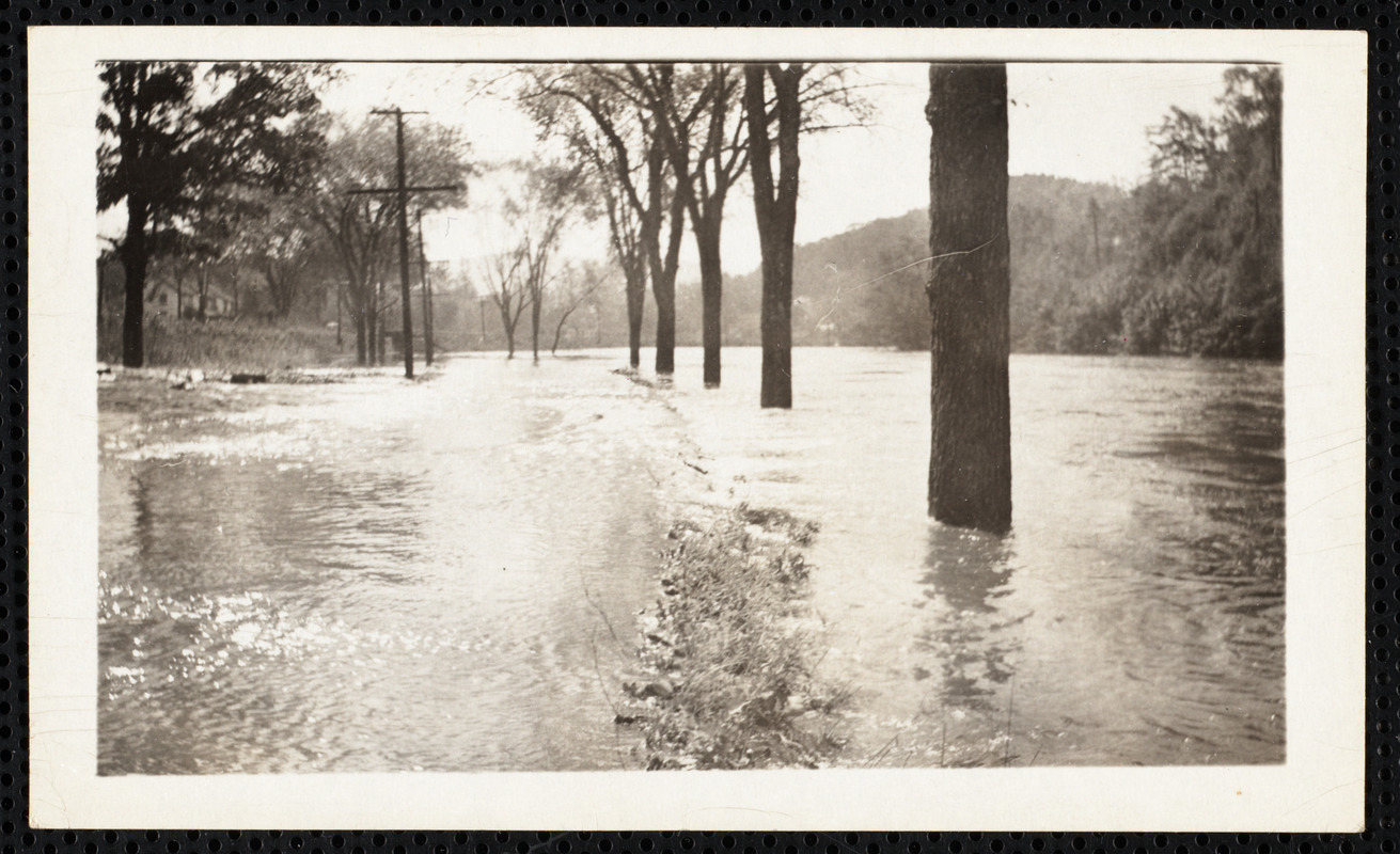 View along the Housatonic River between Eagle Mill and Columbia Cove