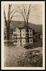 Lower Main St. South Lee, Great Flood of 1938
