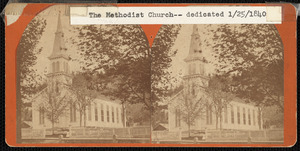 Methodist Church, dedicated 1/25/1840