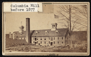 Columbia Mill before 1877