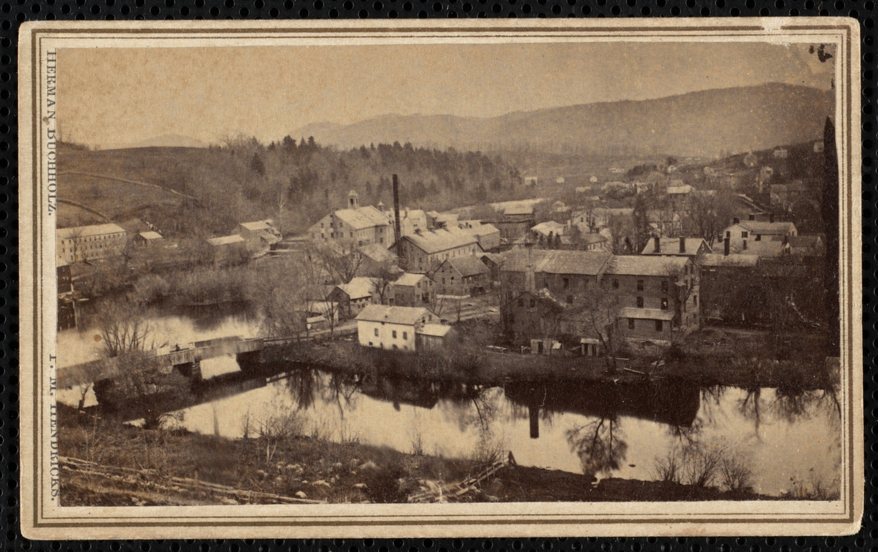 View Along Housatonic River From Prospect St Digital Commonwealth