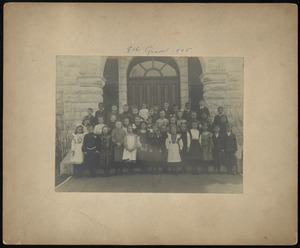 Hyde School, 8th grade 1905