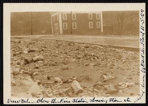 Water St. after E. Lee Flood, 1927
