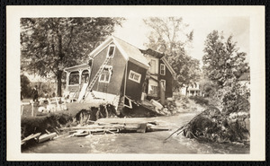 Mary Hall's house, flood of 1938