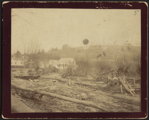 Baird neighborhood, flood 1886